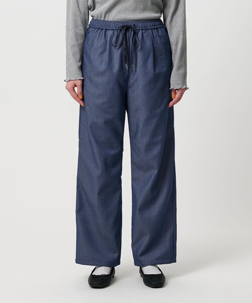 A DAY IN THE LIFE UNITED ARROWS(アデイインザライフユナイテッドアローズ)の「デニムライク キャミ+パンツ <A DAY IN THE LIFE>(サロペット/オーバーオール・レディース・コバルトブルー/ネイビー・FREE)」の11枚目の写真