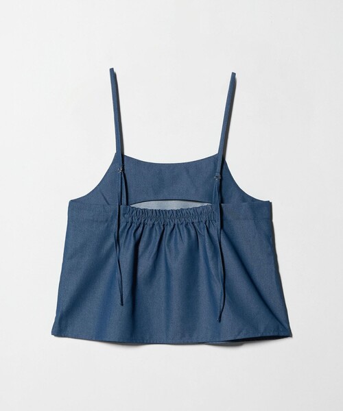 A DAY IN THE LIFE UNITED ARROWS(アデイインザライフユナイテッドアローズ)の「デニムライク キャミ+パンツ <A DAY IN THE LIFE>(サロペット/オーバーオール・レディース・コバルトブルー/ネイビー・FREE)」の16枚目の写真