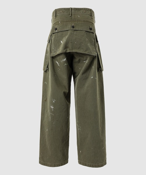BOW WOW（バウワウ）の「PAINT STAINED USMC P-44 HBT TROUSERS（カーゴパンツ・メンズ・その他・XL/L）」の3枚目の写真