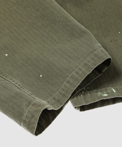 BOW WOW（バウワウ）の「PAINT STAINED USMC P-44 HBT TROUSERS（カーゴパンツ・メンズ・その他・XL/L）」の9枚目の写真