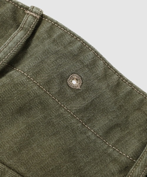 BOW WOW（バウワウ）の「PAINT STAINED USMC P-44 HBT TROUSERS（カーゴパンツ・メンズ・その他・XL/L）」の6枚目の写真