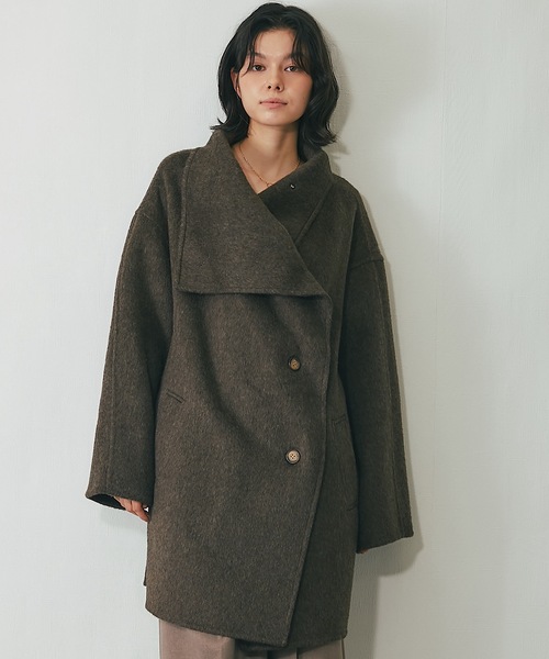 SMILE ORCHID スマイルオーキッド テディコート テディーコート 楽天市場】ウール100％ファーコート ファーコート ウールコート