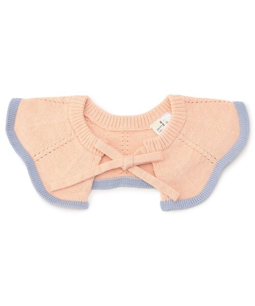 apres les cours(アプレレクール)の「ニットベビーつけ襟(付け襟・キッズ・ミント/ピンク・90)」の11枚目の写真