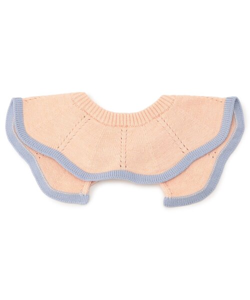 apres les cours(アプレレクール)の「ニットベビーつけ襟(付け襟・キッズ・ミント/ピンク・90)」の13枚目の写真