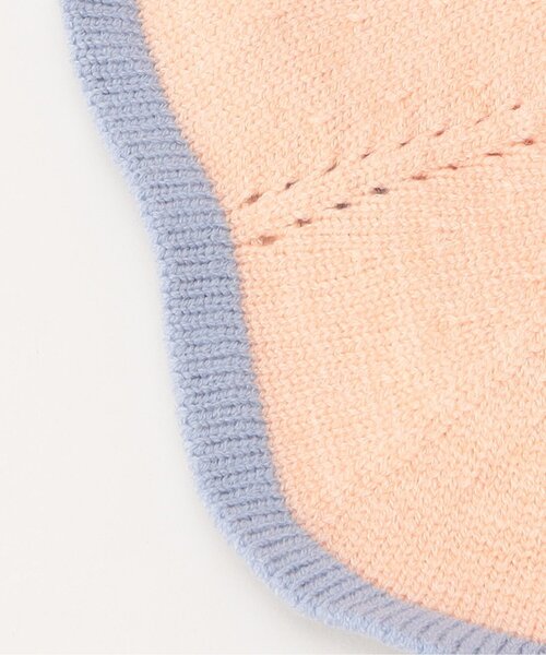 apres les cours(アプレレクール)の「ニットベビーつけ襟(付け襟・キッズ・ミント/ピンク・90)」の15枚目の写真