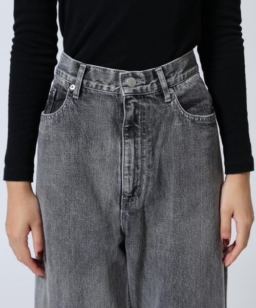 beautiful people/ビューティフルピープル/selvedge denim flip hem