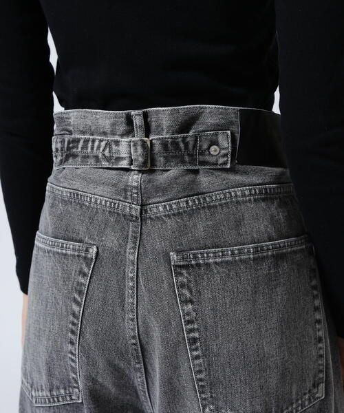 beautiful people/ビューティフルピープル/selvedge denim flip hem