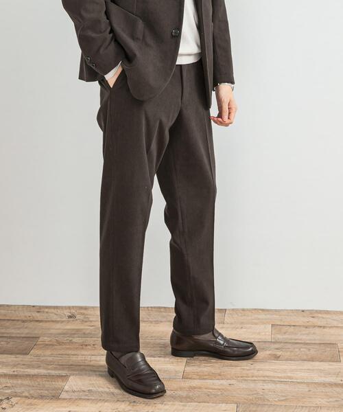 LIFE STYLE TAILOR コーデュロイコンフォータブルパンツ（スーツパンツ
