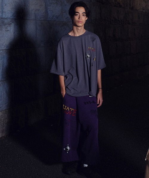 masterkey（マスターキー）の「mt10093-PLAYFUL-T 刺繍Tシャツ(MK26S-C-24)（Tシャツ/カットソー・メンズ・ブラック/グレー/サンドグレー・2/1）」の5枚目の写真