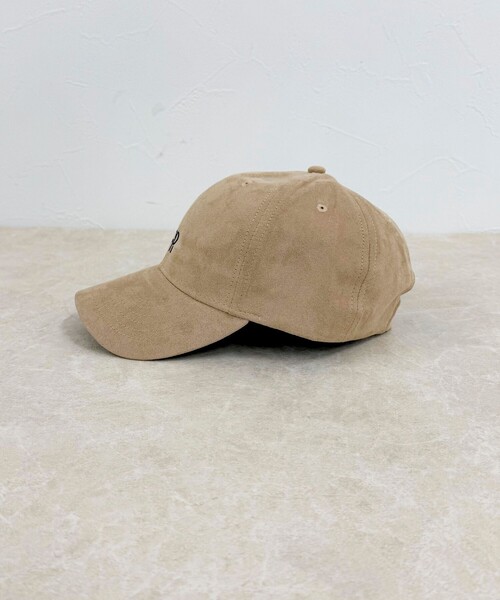 fredy emue（フレディエミュ）の「FRフェイクスエードキャップ（キャップ・レディース・ブラウン/ネイビー/ベージュ・FREE）」の11枚目の写真