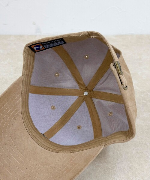 fredy emue（フレディエミュ）の「FRフェイクスエードキャップ（キャップ・レディース・ブラウン/ネイビー/ベージュ・FREE）」の14枚目の写真