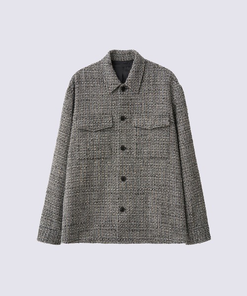 JUHA/ユハ】FANCY TWEED SHIRT JACKET（ブルゾン）｜Juha（ユハ）の