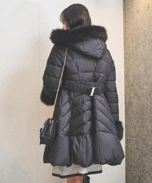 フォックスファー付ドレスダウン（ダウンジャケット/コート）｜SWINGLE
