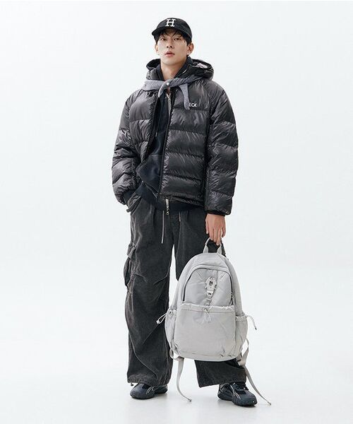 AECA（エイカ）の「AECA RIBSTOP PADDING JUMPER-BLACK（ダウンジャケット/コート・レディース・その他・LARGE/MEDIUM/SMALL）」の15枚目の写真