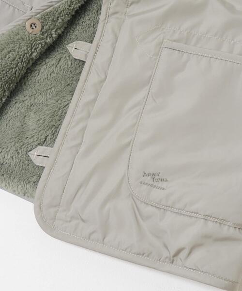 ARMY TWILL(アーミーツイル)の「ARMY TWILL Weather Reversible Vest(ベスト・メンズ・ブラック/グレー/カーキ・MEDIUM/LARGE)」の16枚目の写真
