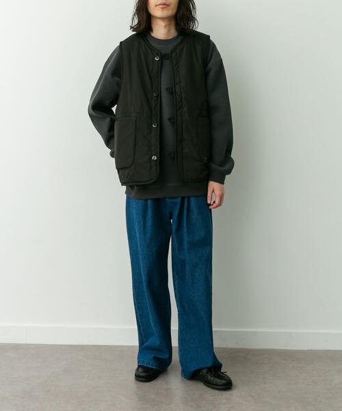 ARMY TWILL(アーミーツイル)の「ARMY TWILL Weather Reversible Vest(ベスト・メンズ・ブラック/グレー/カーキ・MEDIUM/LARGE)」の19枚目の写真