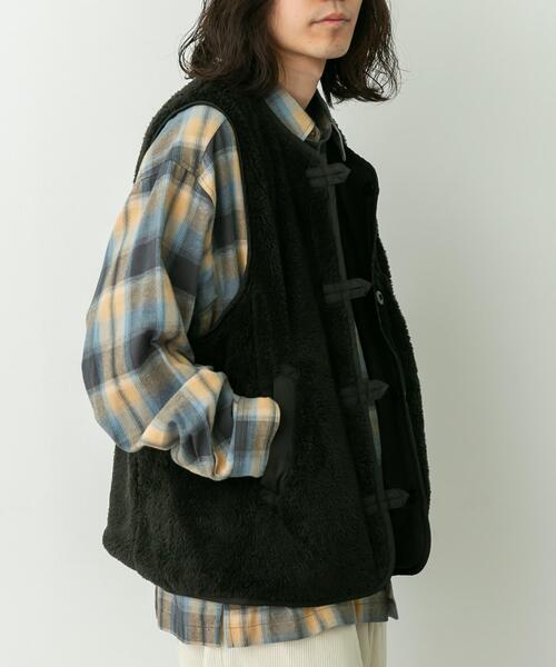 ARMY TWILL(アーミーツイル)の「ARMY TWILL Weather Reversible Vest(ベスト・メンズ・ブラック/グレー/カーキ・MEDIUM/LARGE)」の10枚目の写真