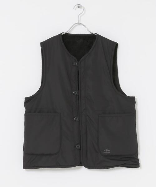 ARMY TWILL(アーミーツイル)の「ARMY TWILL Weather Reversible Vest(ベスト・メンズ・ブラック/グレー/カーキ・MEDIUM/LARGE)」の12枚目の写真