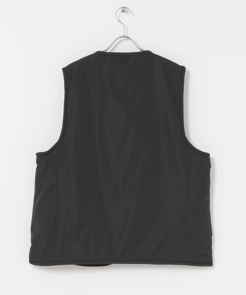 ARMY TWILL(アーミーツイル)の「ARMY TWILL Weather Reversible Vest(ベスト・メンズ・ブラック/グレー/カーキ・MEDIUM/LARGE)」の4枚目の写真