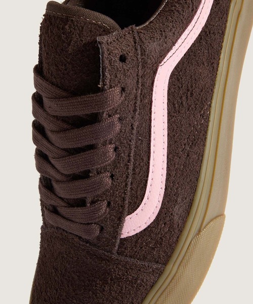 VANS(バンズ)の「オールドスクール ヘアリースエード / Old Skool HAIRY SUEDE BROWN/PI VN000E9TRPK1(スニーカー・メンズ・ブラウン・4.5/5/5.5/6.5/4/7/6)」の7枚目の写真