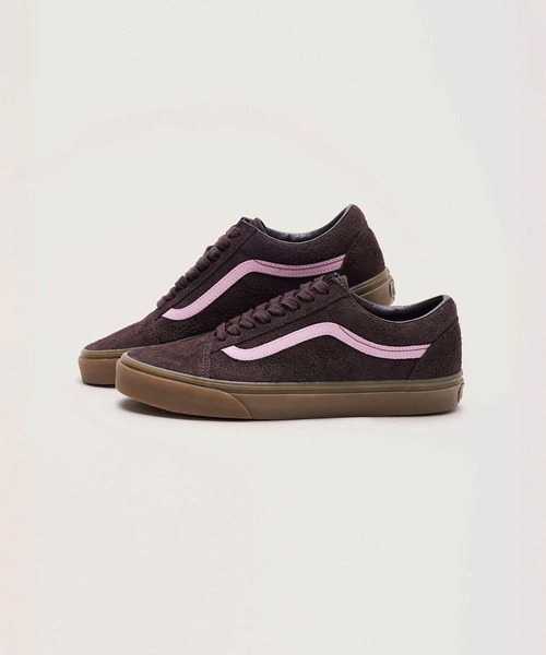 VANS(バンズ)の「オールドスクール ヘアリースエード / Old Skool HAIRY SUEDE BROWN/PI VN000E9TRPK1(スニーカー・メンズ・ブラウン・4.5/5/5.5/6.5/4/7/6)」の3枚目の写真
