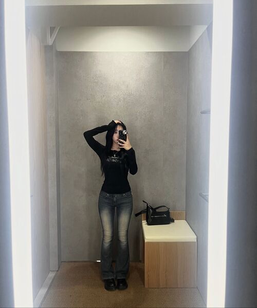 ROCKCAKE(ロックケーキ)の「Cursive Mesh Top - Black(Tシャツ/カットソー・レディース・その他・SMALL)」の16枚目の写真