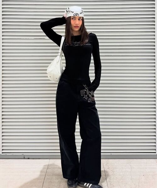 ROCKCAKE(ロックケーキ)の「Cursive Mesh Top - Black(Tシャツ/カットソー・レディース・その他・SMALL)」の12枚目の写真