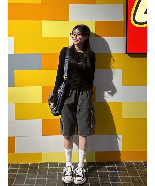 ROCKCAKE(ロックケーキ)の「Cursive Mesh Top - Black(Tシャツ/カットソー・レディース・その他・SMALL)」の6枚目の写真