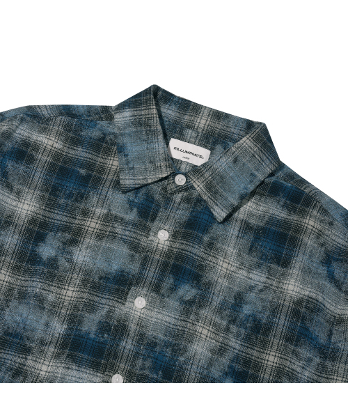 F.ILLUMINATE(フィルミネイト)の「ダイダチェックシャツ-ブルー(シャツ/ブラウス・レディース・その他・SMALL/MEDIUM/LARGE)」の7枚目の写真