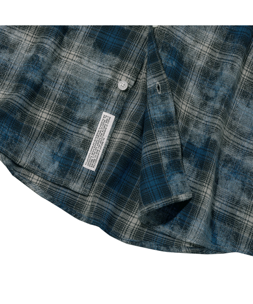 F.ILLUMINATE(フィルミネイト)の「ダイダチェックシャツ-ブルー(シャツ/ブラウス・レディース・その他・SMALL/MEDIUM/LARGE)」の8枚目の写真