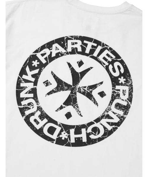 PUNCH DRUNK PARTIES(パンチドランクパーティーズ)の「Hurt Logo Narrow Tee (WHITE)(Tシャツ/カットソー・レディース・その他・1/2/3)」の6枚目の写真
