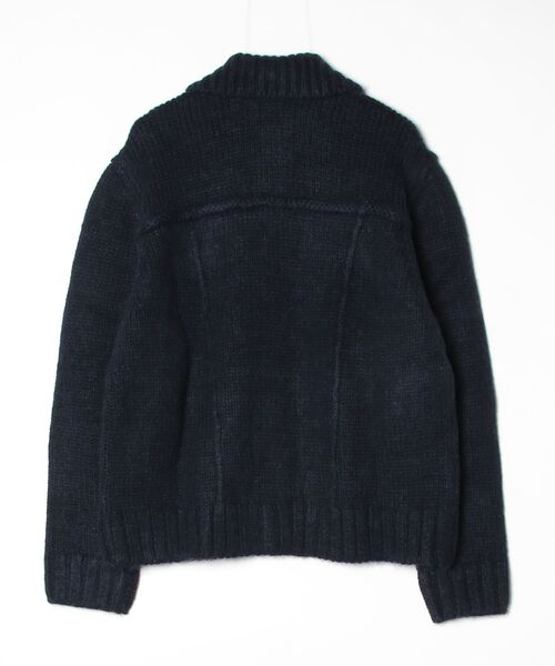 DSQUARED2（ディースクエアード）の「Knit Jean Jacket/0252（その他アウター・メンズ・ネイビー・S/M/L）」の3枚目の写真