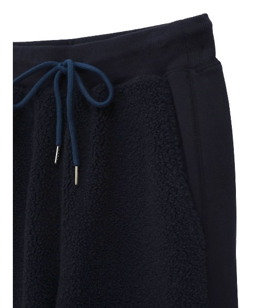 ELCHELE(エルチェレ)の「BOA FRENCHTERRY WIDE PANTS(スウェットパンツ・レディース・ホワイト/ネイビー・38/36)」の19枚目の写真