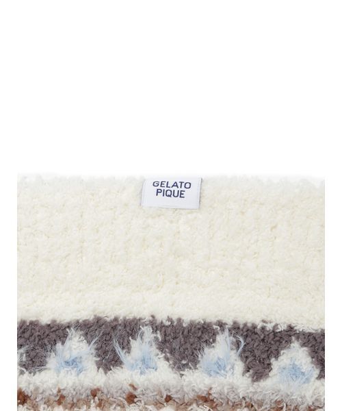 セール】【HOMME】パウダーノルディック DOGジャガードブランケット