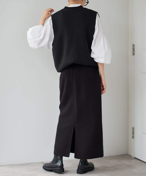 SLOBE IENA（スローブイエナ）の「《WEB限定/追加》ピンタックバルーンスリーブブラウス（シャツ/ブラウス・レディース・ホワイト/ブルー/チャコールグレー・FREE）」の19枚目の写真