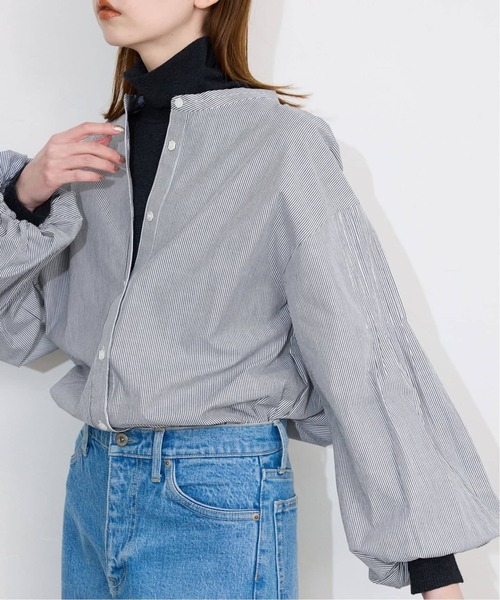 WEB限定/追加》ピンタックバルーンスリーブブラウス（シャツ/ブラウス