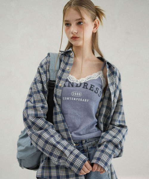 AVANDRESS(アバンドレス )の「Vintage Lace Sleeveless PINK(Tシャツ/カットソー・レディース・PINK・SMALL/MEDIUM)」の15枚目の写真