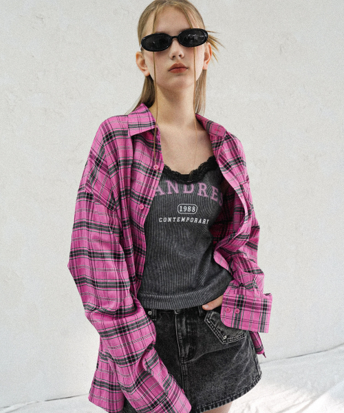AVANDRESS(アバンドレス )の「Vintage Lace Sleeveless PINK(Tシャツ/カットソー・レディース・PINK・SMALL/MEDIUM)」の14枚目の写真