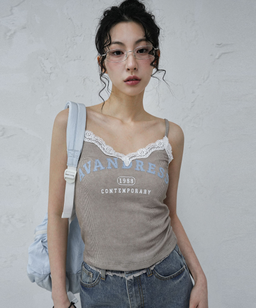 AVANDRESS(アバンドレス )の「Vintage Lace Sleeveless PINK(Tシャツ/カットソー・レディース・PINK・SMALL/MEDIUM)」の10枚目の写真