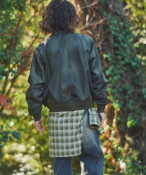 CASPER JOHN(キャスパージョン)の「Retro check shirts/レトロチェックシャツ(シャツ/ブラウス・メンズ・ベージュ/ピンク/グリーン・X-SMALL/SMALL/MEDIUM/LARGE)」の15枚目の写真
