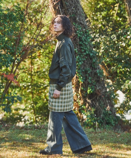 CASPER JOHN(キャスパージョン)の「Retro check shirts/レトロチェックシャツ(シャツ/ブラウス・メンズ・ベージュ/ピンク/グリーン・X-SMALL/SMALL/MEDIUM/LARGE)」の16枚目の写真