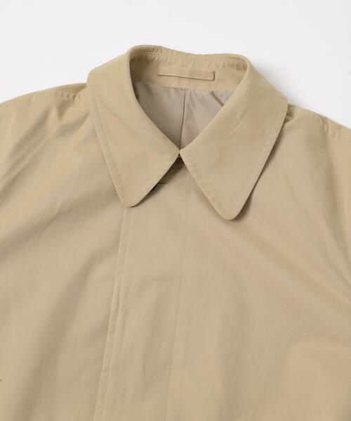 ITEMS URBANRESEARCH(アイテムズ アーバンリサーチ)の「撥水 ウェザークロス バルマカーンコート(その他アウター・メンズ・ブラック/ネイビー/ベージュ・LARGE/MEDIUM)」の11枚目の写真
