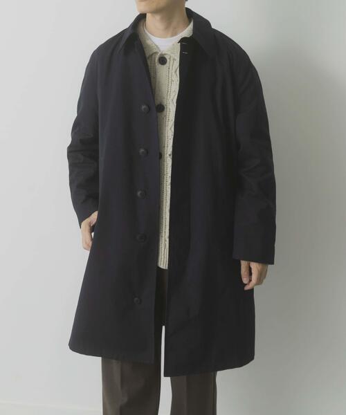 ITEMS URBANRESEARCH(アイテムズ アーバンリサーチ)の「撥水 ウェザークロス バルマカーンコート(その他アウター・メンズ・ブラック/ネイビー/ベージュ・LARGE/MEDIUM)」の12枚目の写真