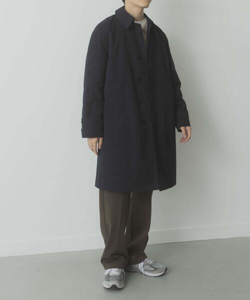 ITEMS URBANRESEARCH(アイテムズ アーバンリサーチ)の「撥水 ウェザークロス バルマカーンコート(その他アウター・メンズ・ブラック/ネイビー/ベージュ・LARGE/MEDIUM)」の16枚目の写真