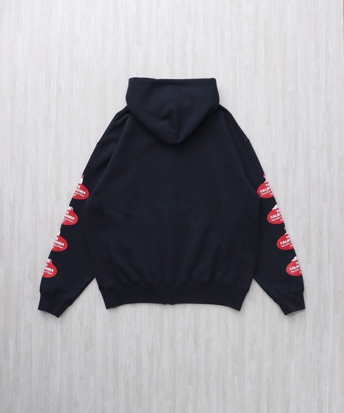 The Endless Summer（エンドレスサマー）の「TES OVAL LOGO SWEAT ZIP PARKA / スウェットパーカー（パーカー・メンズ・ネイビー/グレー/ブラック・X-LARGE/LARGE/MEDIUM/SMALL）」の16枚目の写真