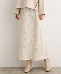 grove | 纏うだけで気分が華やぐ　主役級シャギースカート(スカート)
