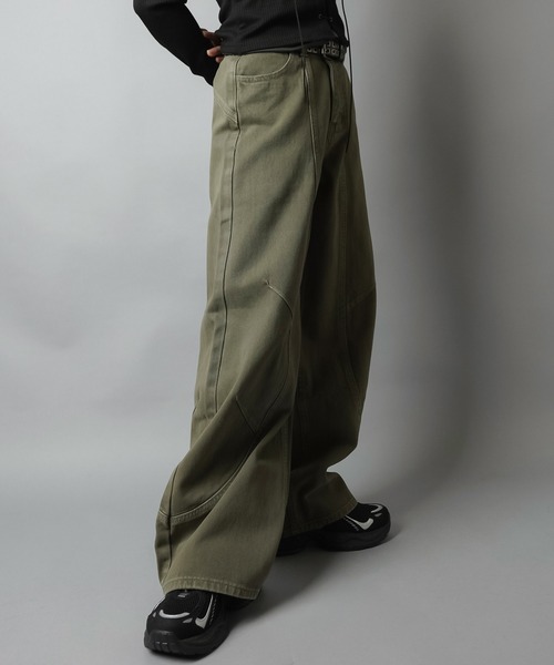 SPINNS（スピンズ）の「今っぽ“立体ボリューム”が可愛い★バルーンパンツ（その他パンツ・レディース・ブラック/カーキ/ブラウン・M/S）」の7枚目の写真