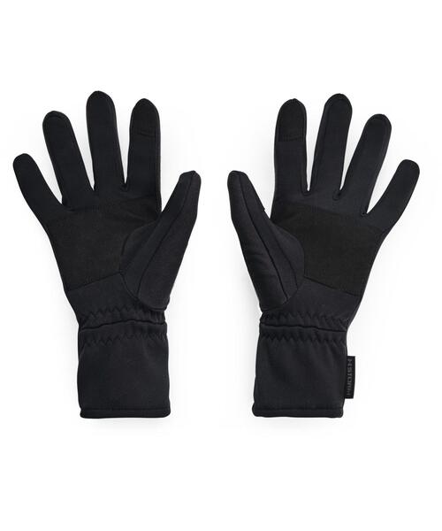 UNDER ARMOUR(アンダーアーマー)の「UAストーム フリース グローブ(トレーニング/レディース)(手袋・レディース・ブラック・S/M/L)」の2枚目の写真