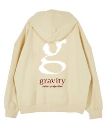 ASTRAL PROJECTION（アストラルプロジェクション）の「シグニチャーグラビティオーバーサイズドロップショルダーフードパーカー_バター（パーカー）」