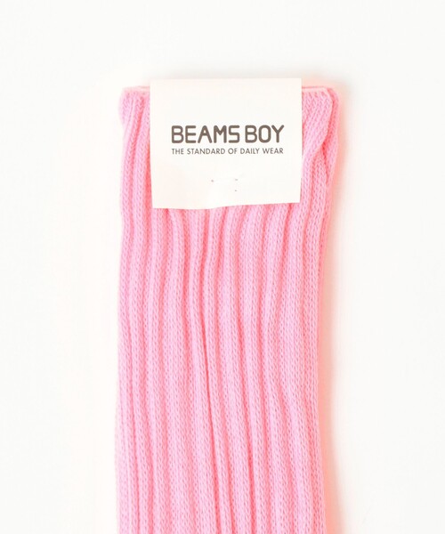 BEAMS BOY(ビームスボーイ)の「ルーズ ソックス(ソックス/靴下・レディース・ピンク/パープル・ONE SIZE)」の3枚目の写真